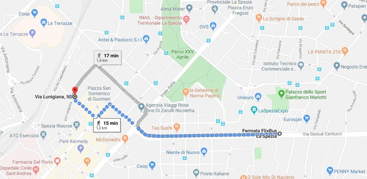Wonderwall Apartment La Spezia Ngoại thất bức ảnh